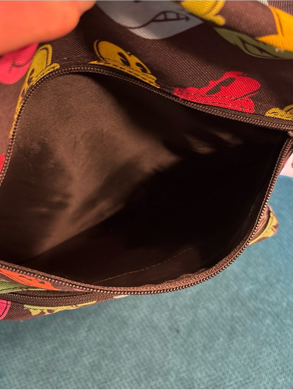 Disney World Authentic Multi Color Mickey Mouse Large Backpack - Picture 9 of 12